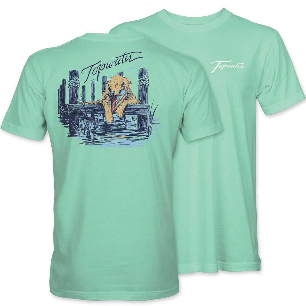 Dog on Dock - 17675 Mint