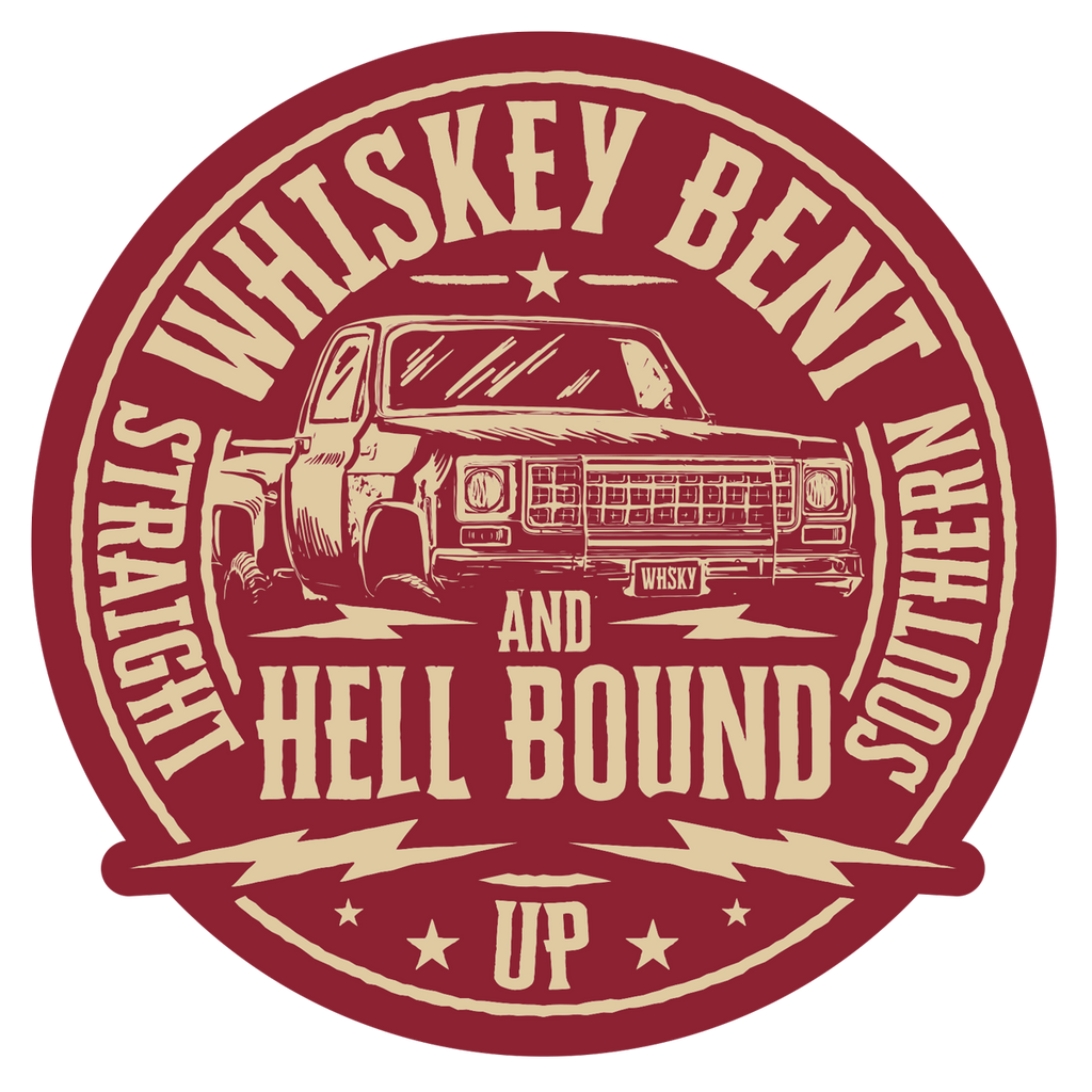 Whiskey Bent Decal - 20926