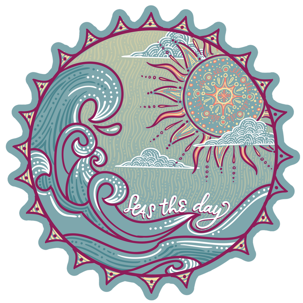 Seas the Day Decal - 20942