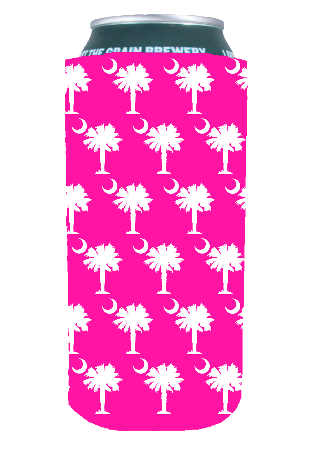 Palmetto Slim Pink Koozie - 21500