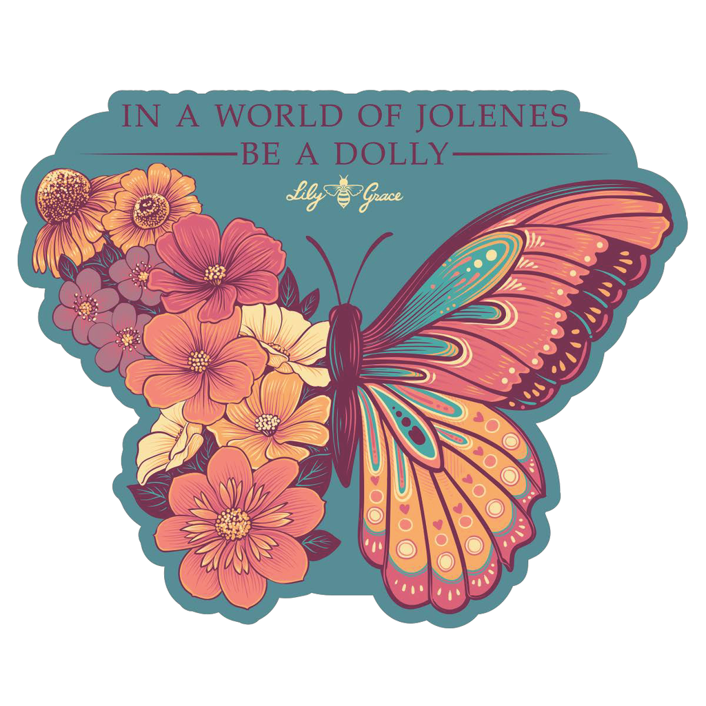 Dolly Butterfly Decal - 21759