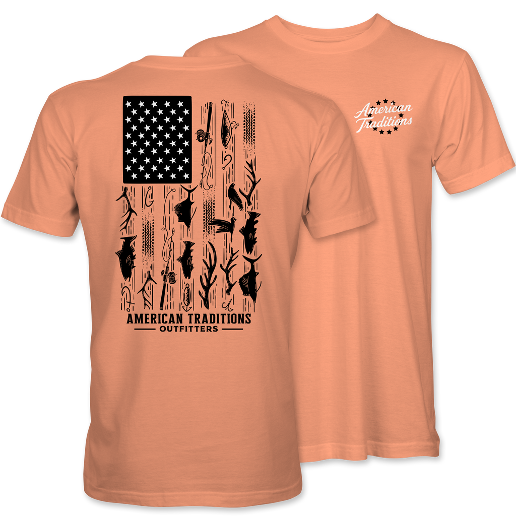 Hunt Fish Flag - 22234 - Cantaloupe