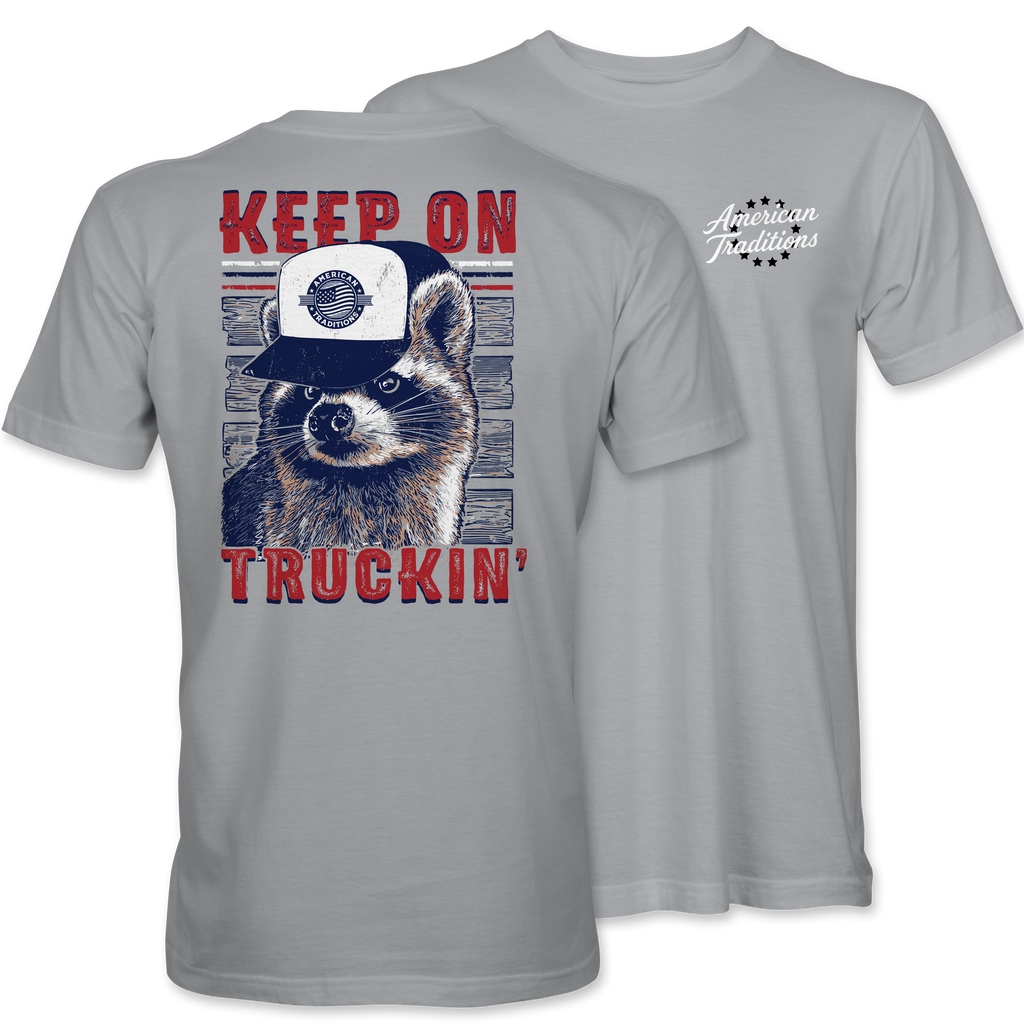 Trucker Raccoon - 22241 - Silver