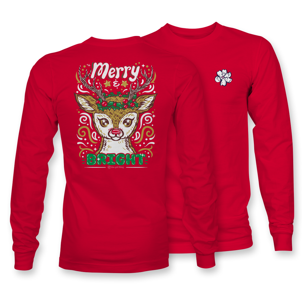 Merry & Bright - YOUTH LONG SLEEVE 22390