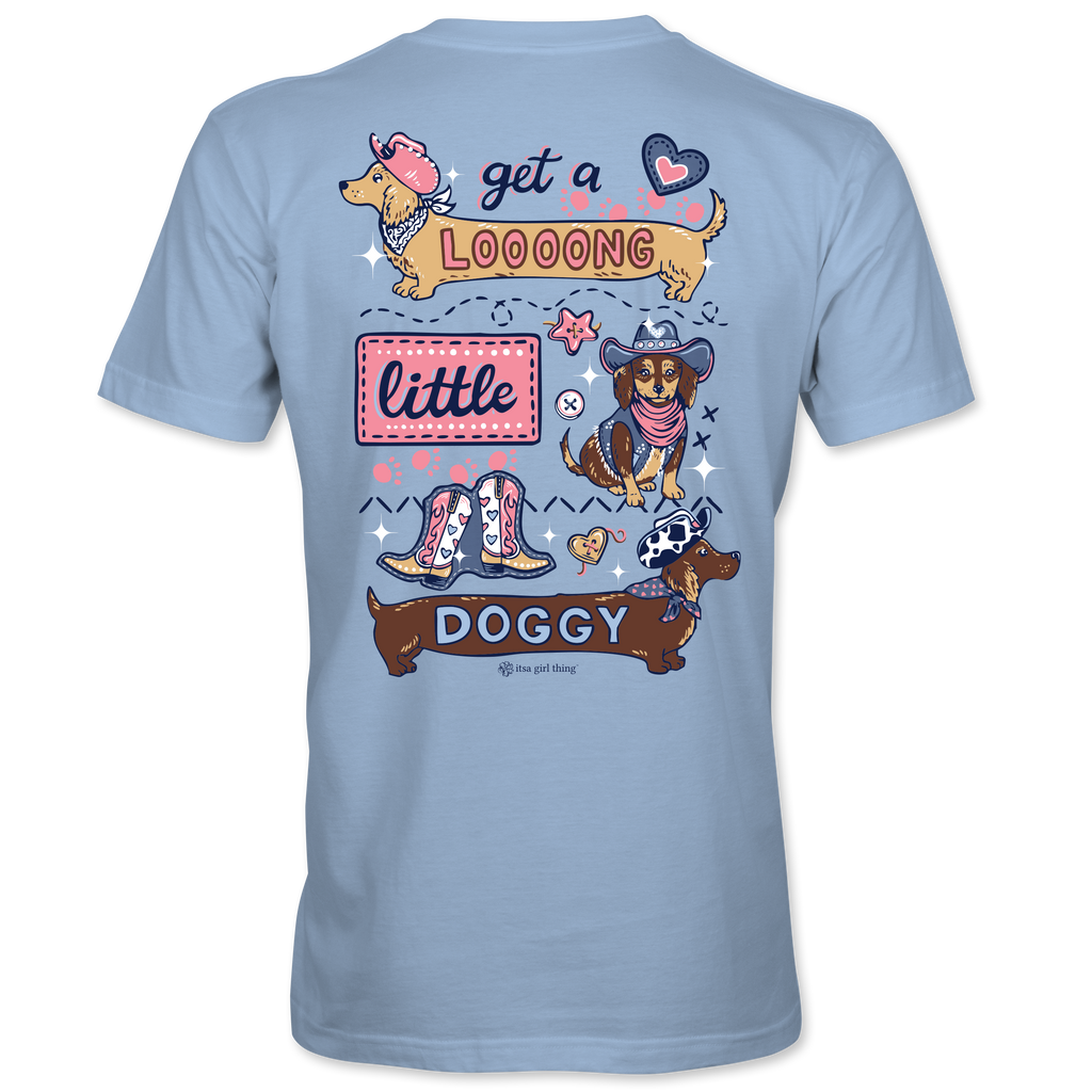 Long Little Doggy - 22392 Light Blue