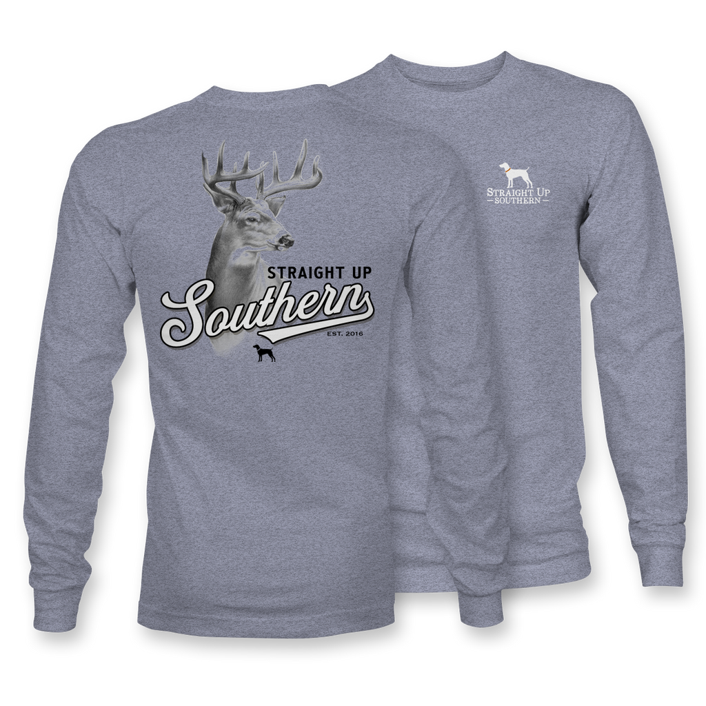 Southern Buckhead - LONG SLEEVE - 22578 - Sport Grey