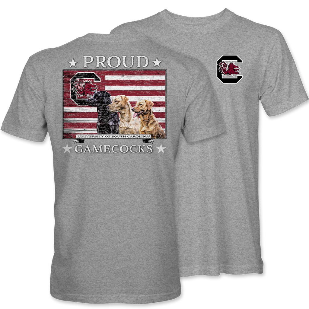 Proud Gamecocks Labs USC - 22606 - Sport Grey