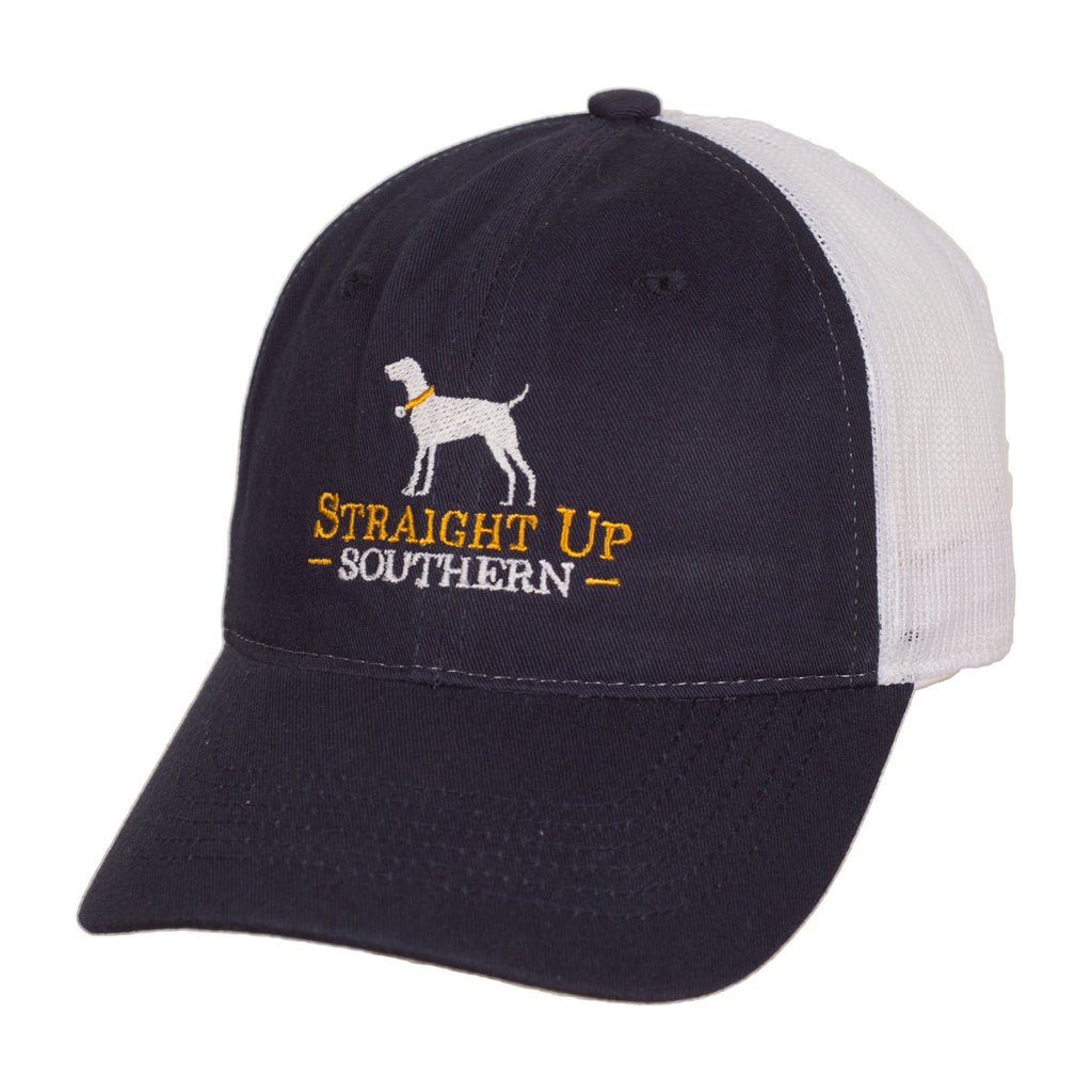 Dog Logo Navy Hat - 11755