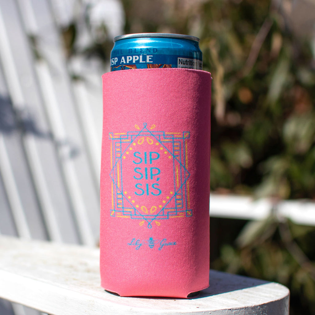 Sip Sip Sis Slim Koozie - 18088