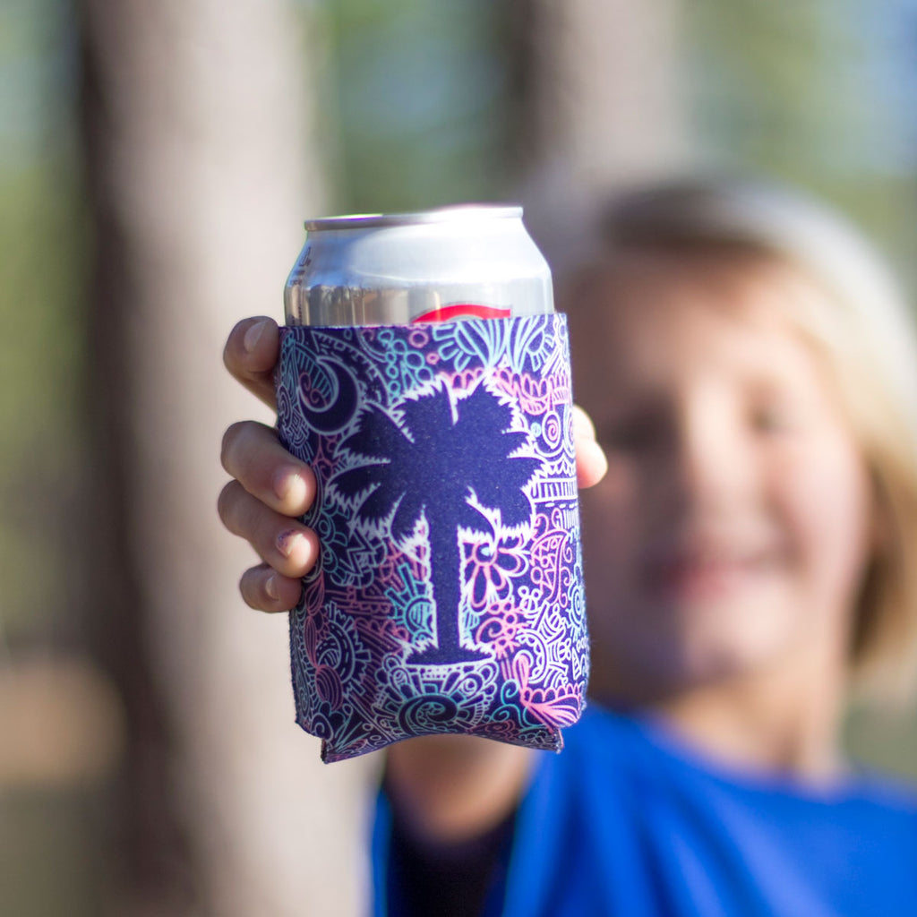 Doodle Palmetto Reversible Koozie - 12616Z