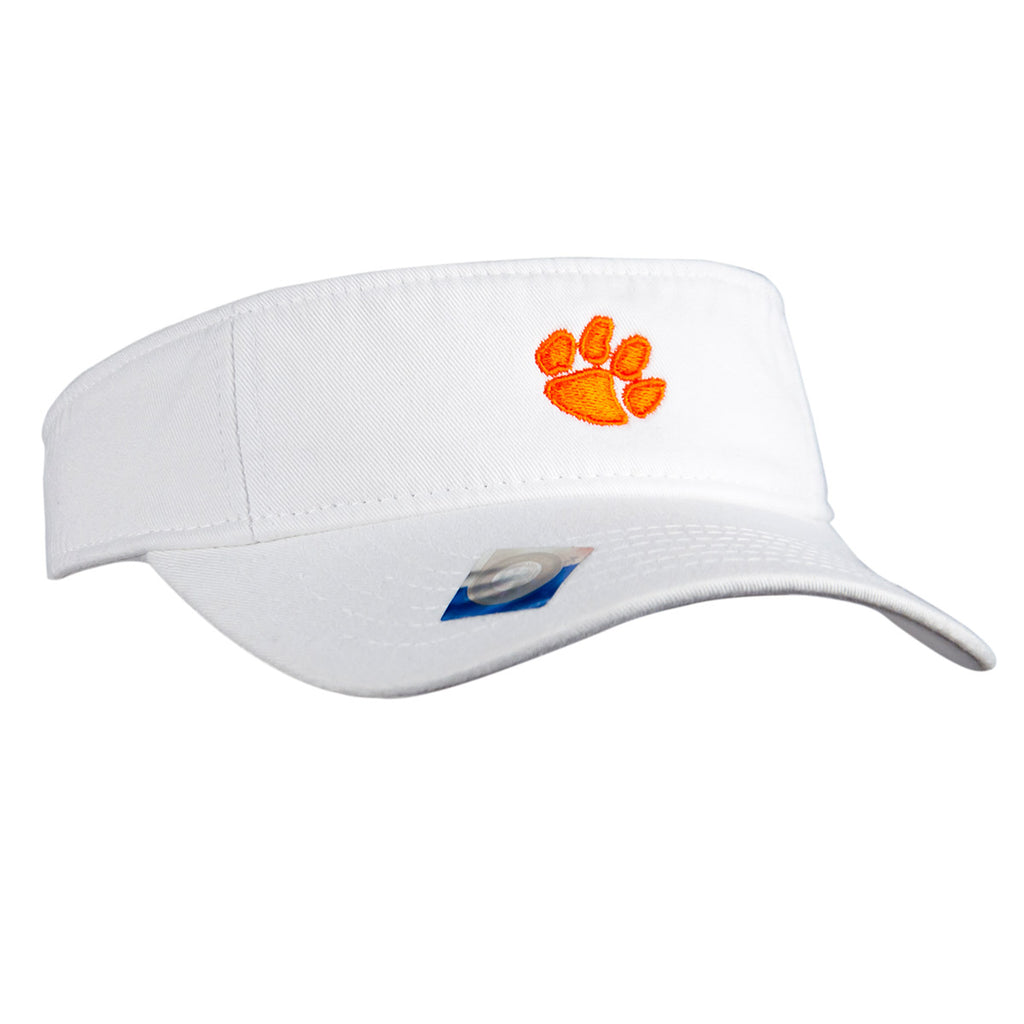 Clemson White Visor - VC803W