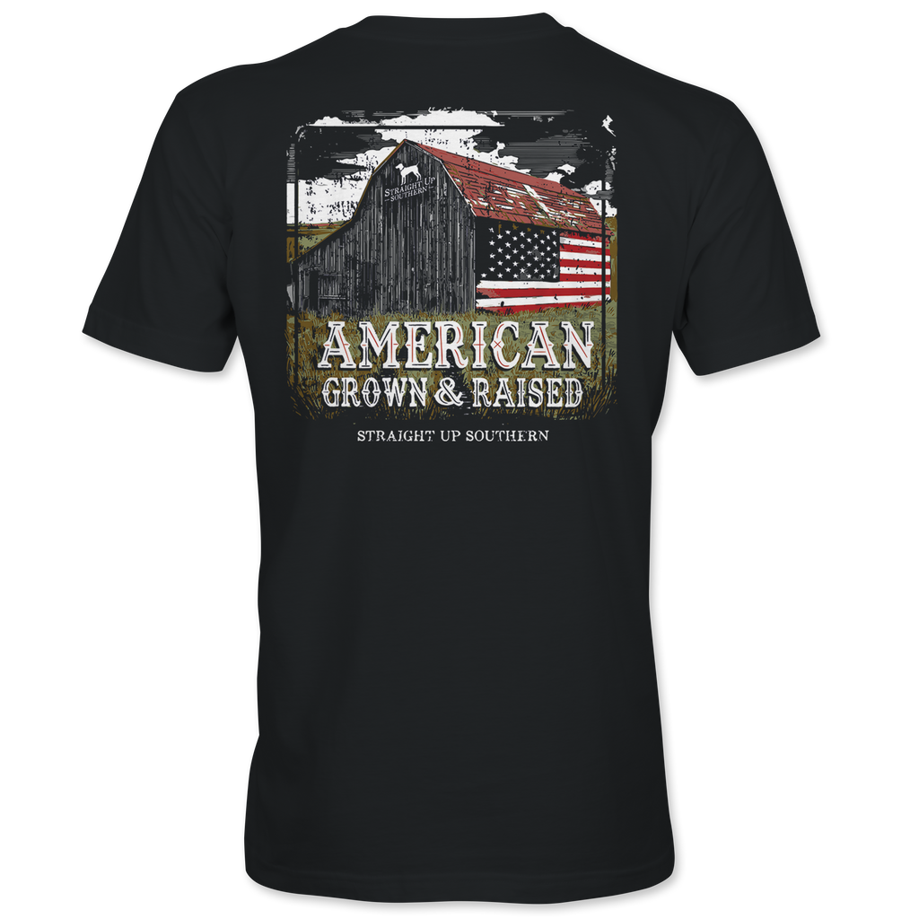 American Grown Barn - 19124 POCKET - Black