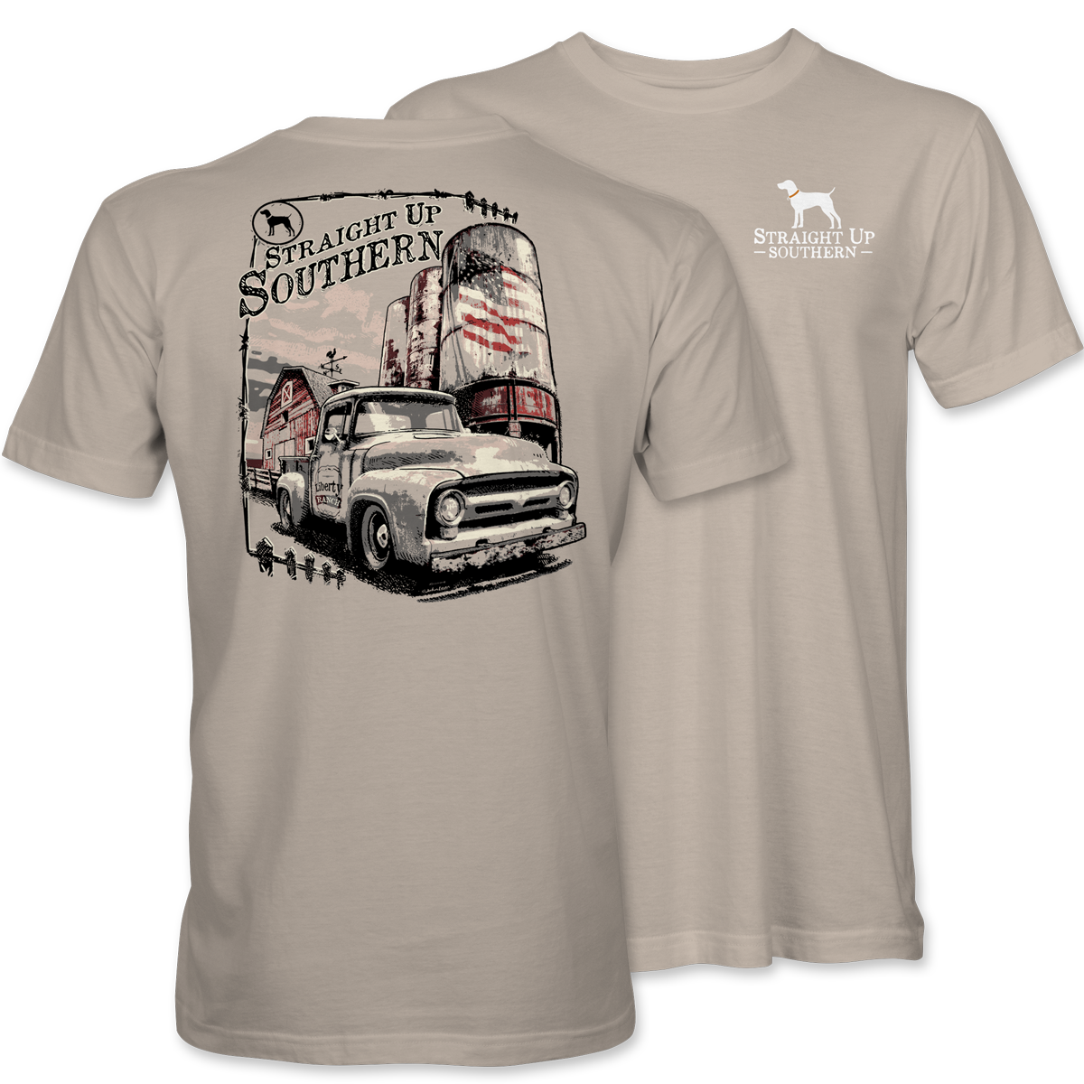 Mid Fifty Tee | Straight Up Southern – Koss Creative