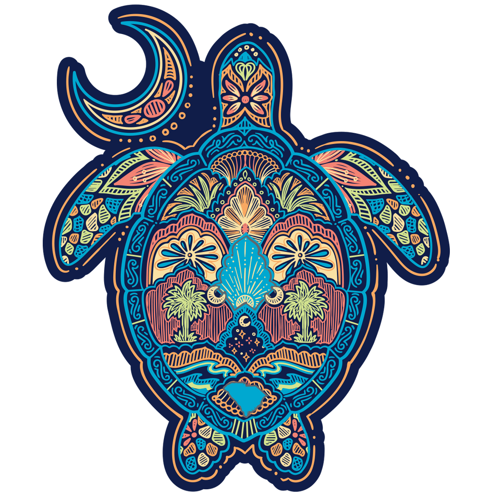 Carolina Turtle Decal - 21497