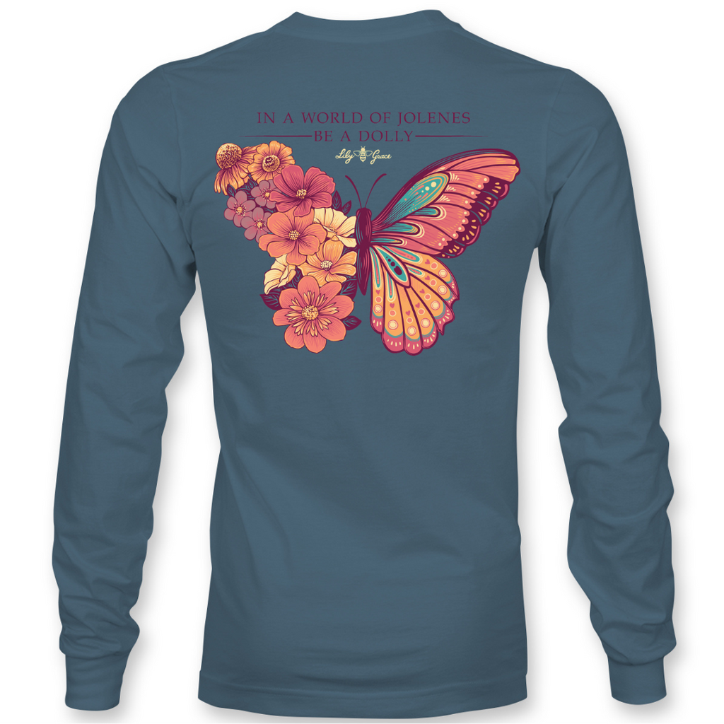 Dolly Butterfly - LONG SLEEVE - 21516 - Slate