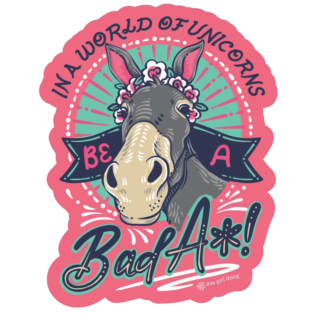 Unicorn Bad A** Decal - 21753