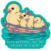 Ducks in a Row Decal - 22119