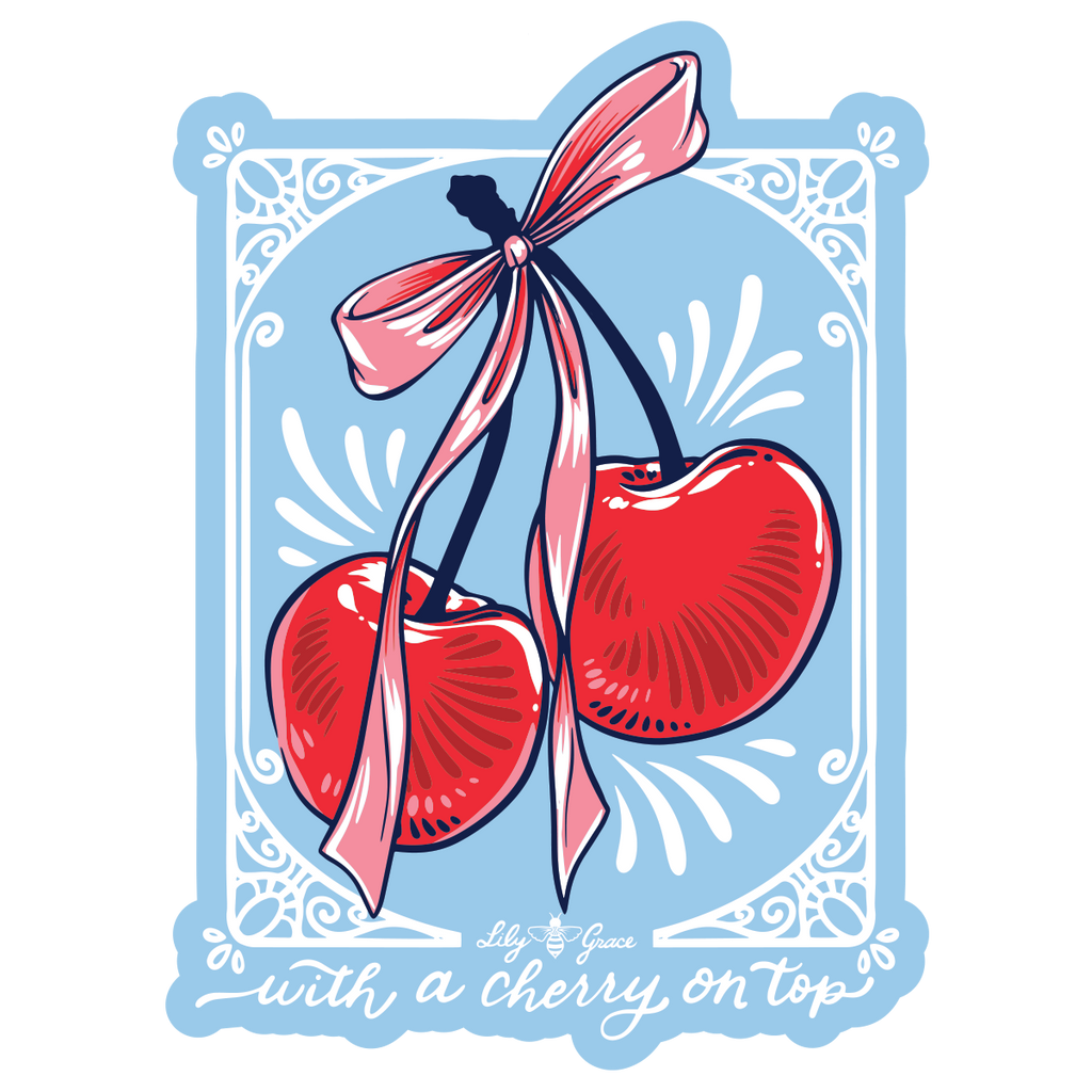 Cherry On Top Decal - 22118