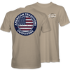 Flag Circle Logo - 22257 - Latte