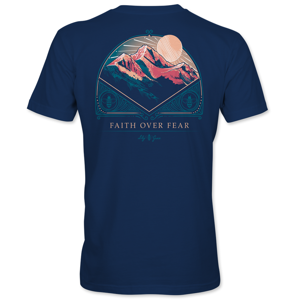 Faith Over Fear - 22527 - Navy