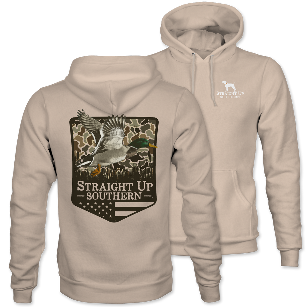 Duck Camo Patch - HOODIE - 22580