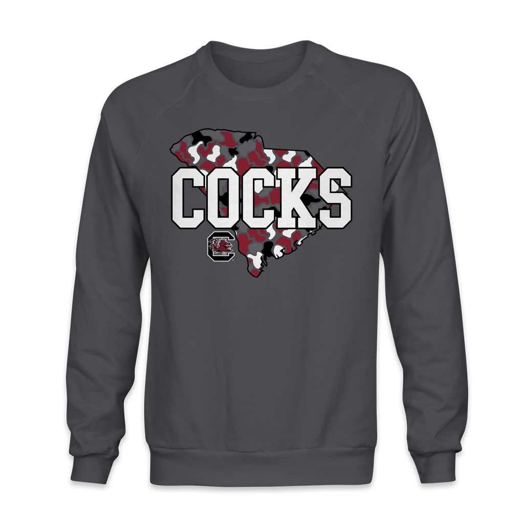 Duck Camo State - 22583 FLEECE CREW