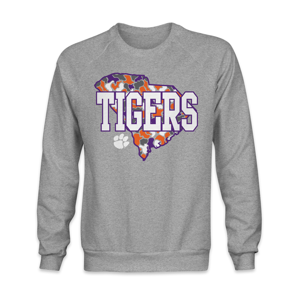 Duck Camo State - 22586 FLEECE CREW