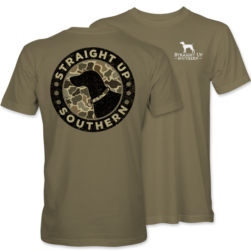 Duck Camo Logo - 22596 - Coyote Brown