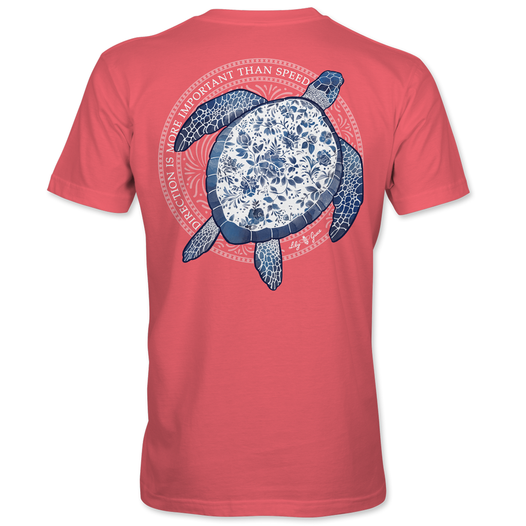 Porcelain Turtle - 22803 - Coral