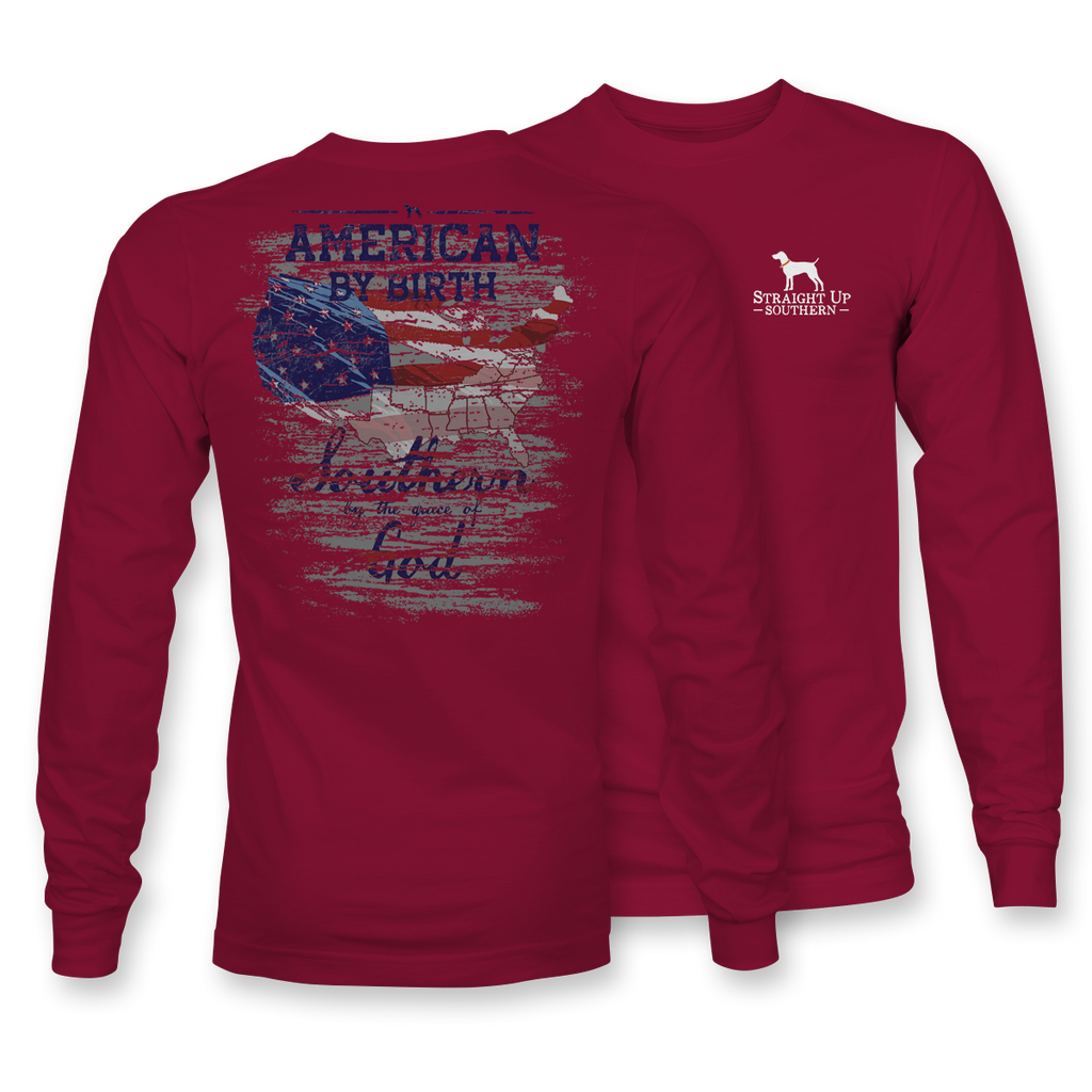 Grace of God - LONG SLEEVE - 22814 - Cardinal