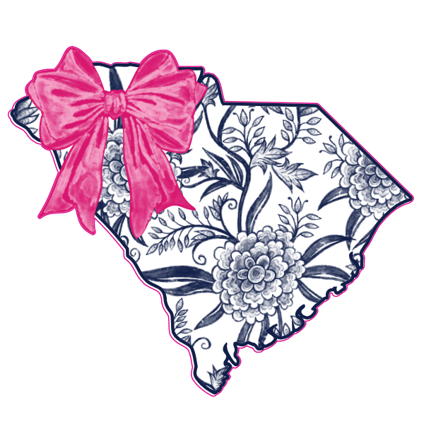 Bow Pattern State Decal - 22839