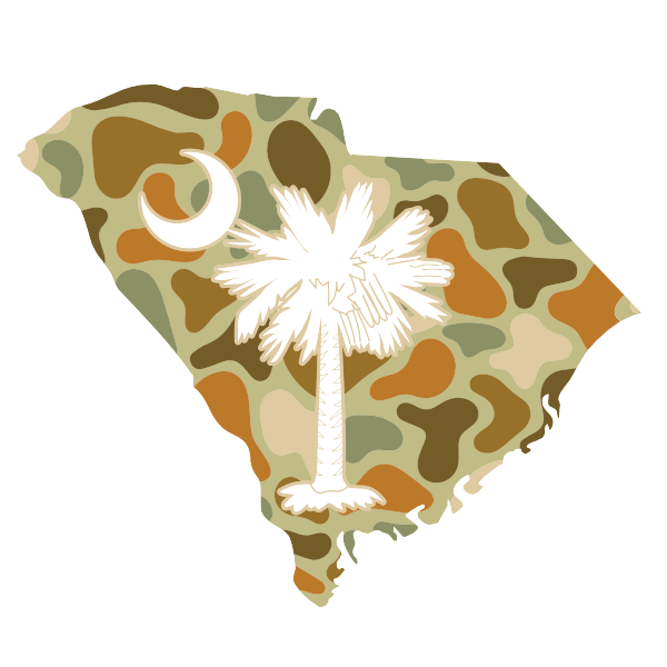 Duck Camo State Decal - 22840