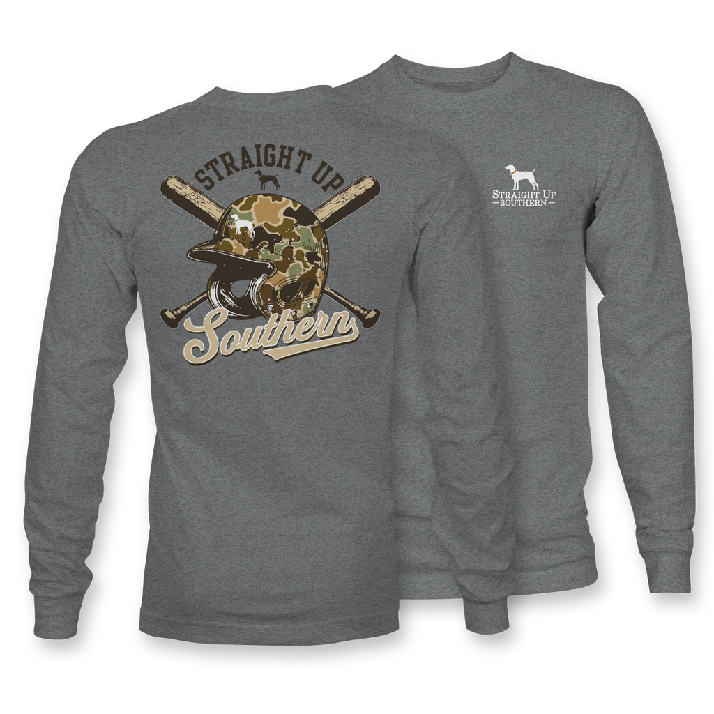 Southern Baseball - LONG SLEEVE - 22873 - Heather Graphite