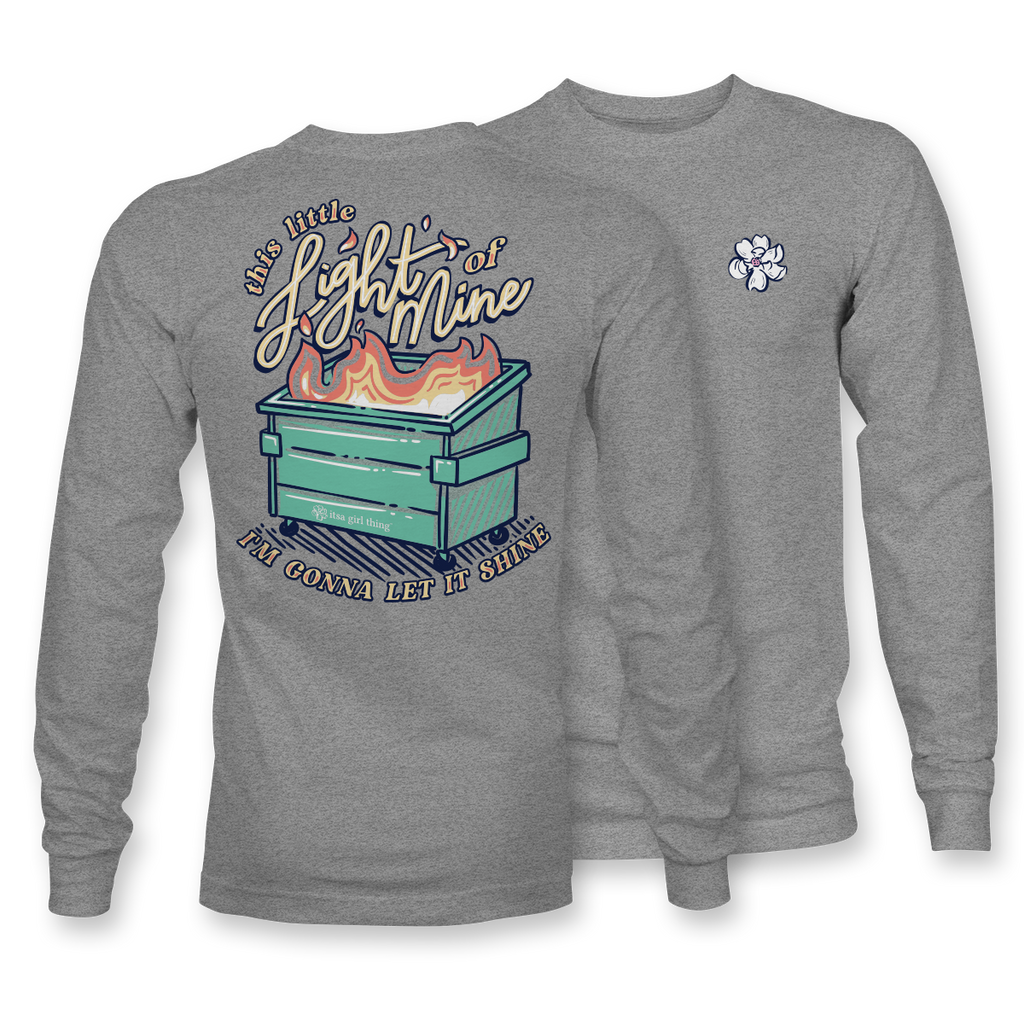 Little Light - LONG SLEEVE - Athletic Heather - 22886
