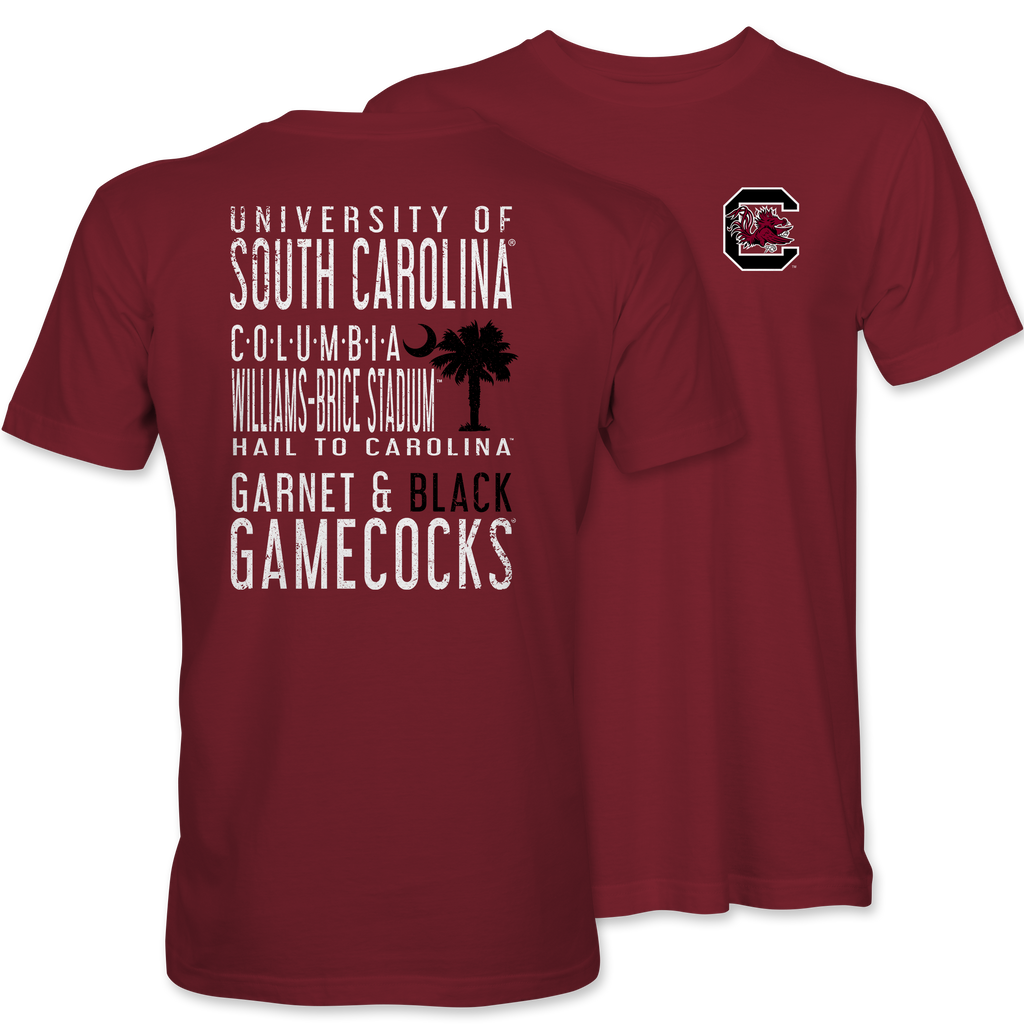 USC Vintage Word Art - 22964 - Garnet