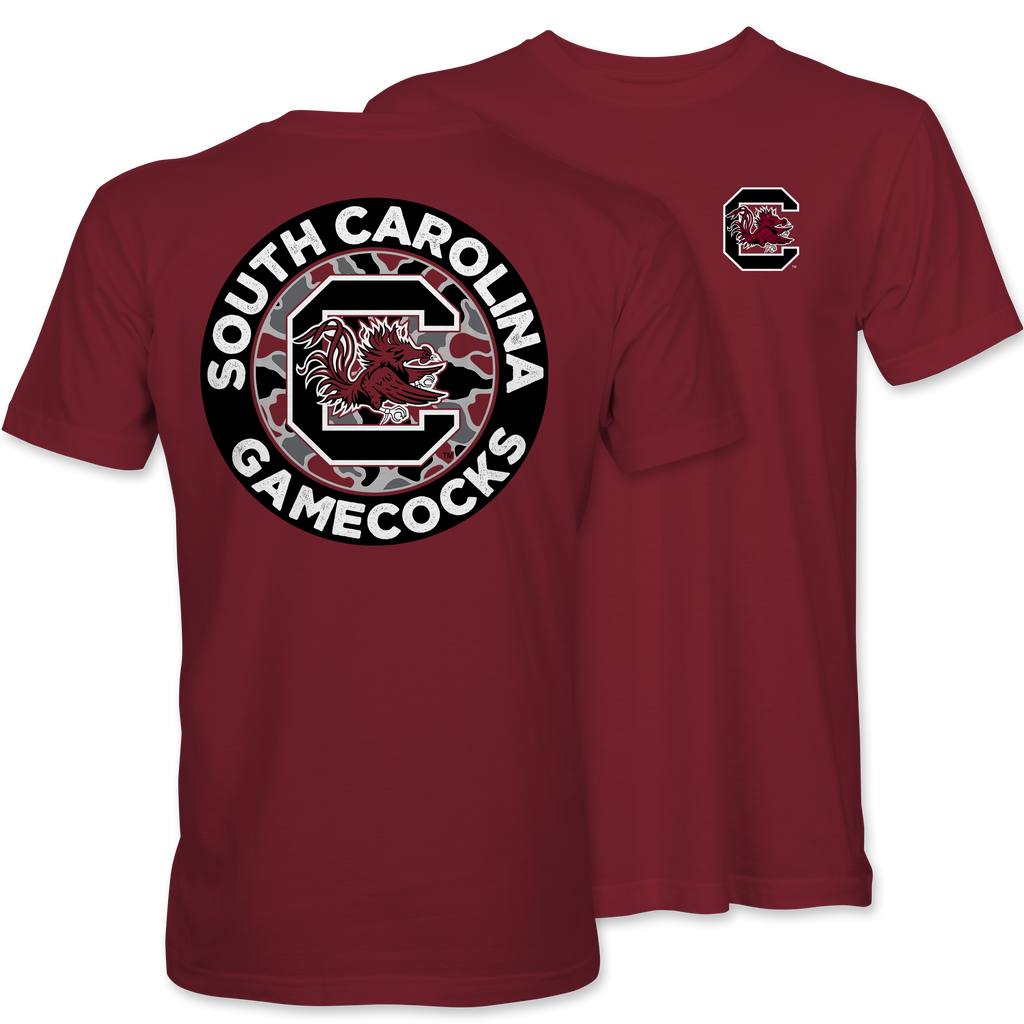 USC Circle Duck Camo - 22973 - Garnet