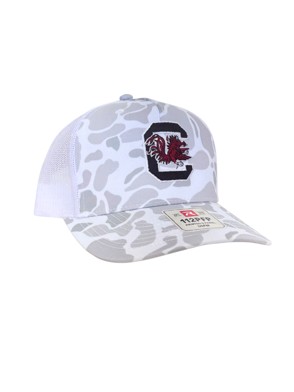 Block C - Mesh Cap - White Camo - 23103
