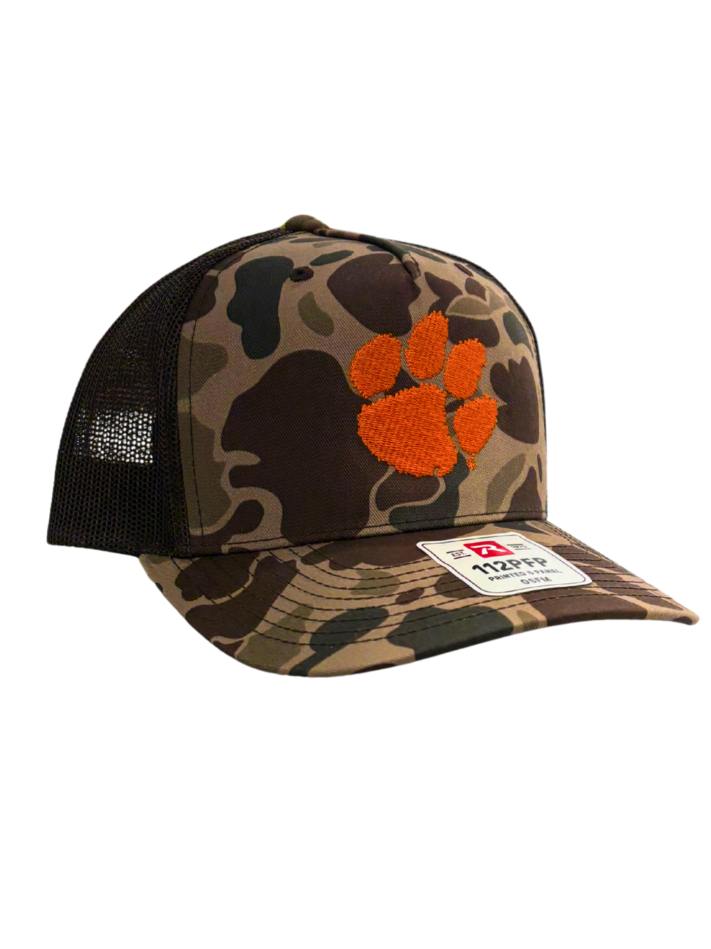 Paw Logo - Mesh Hat - Duck Camo - 23119
