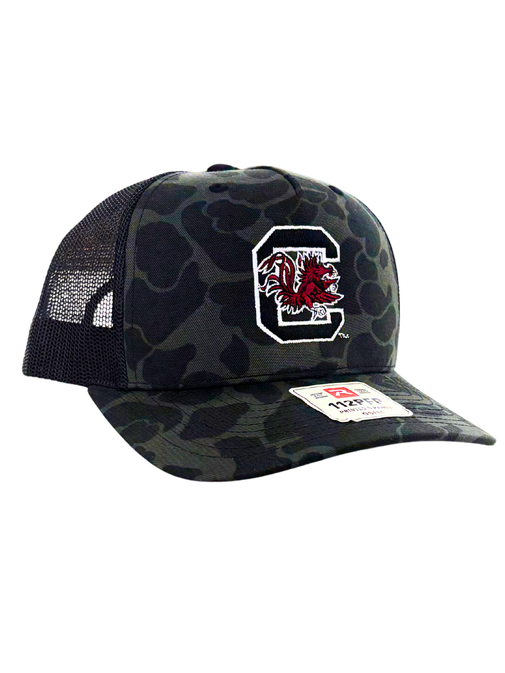 Block C - Mesh Cap - Black Camo - 23120