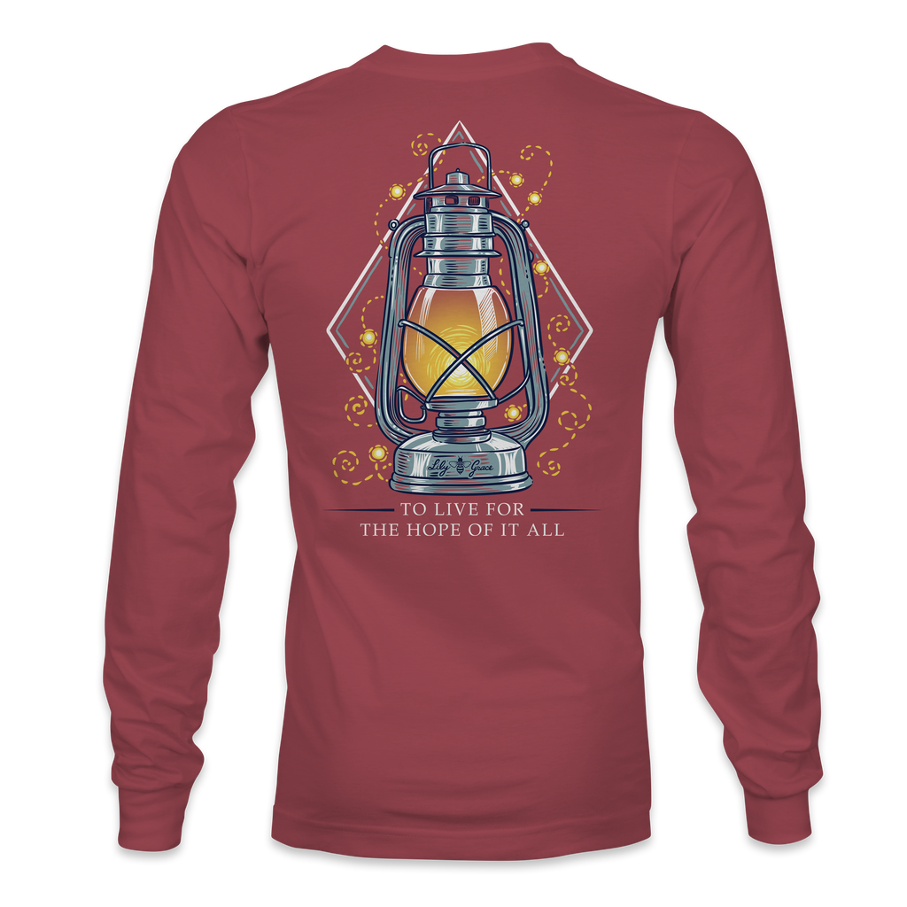 Hope Lantern - LONG SLEEVE - 23129 - Brick