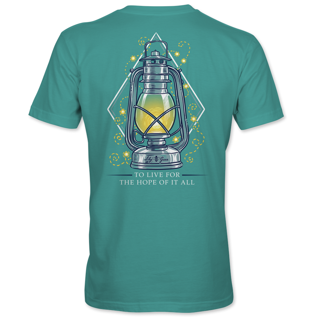 Hope Lantern - 23129 - Seafoam