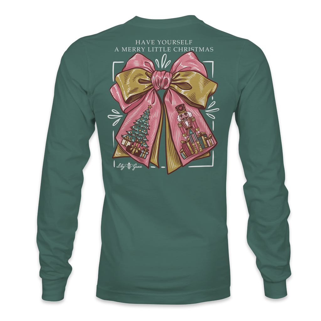 Nutcracker Bow - LONG SLEEVE - 23131 - Pine