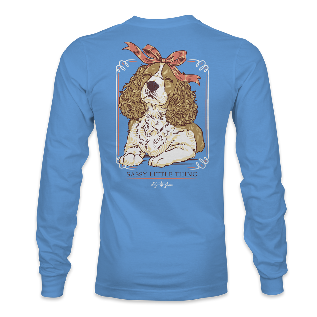 Sassy Little Thing - LONG SLEEVE - 23134 - Azure