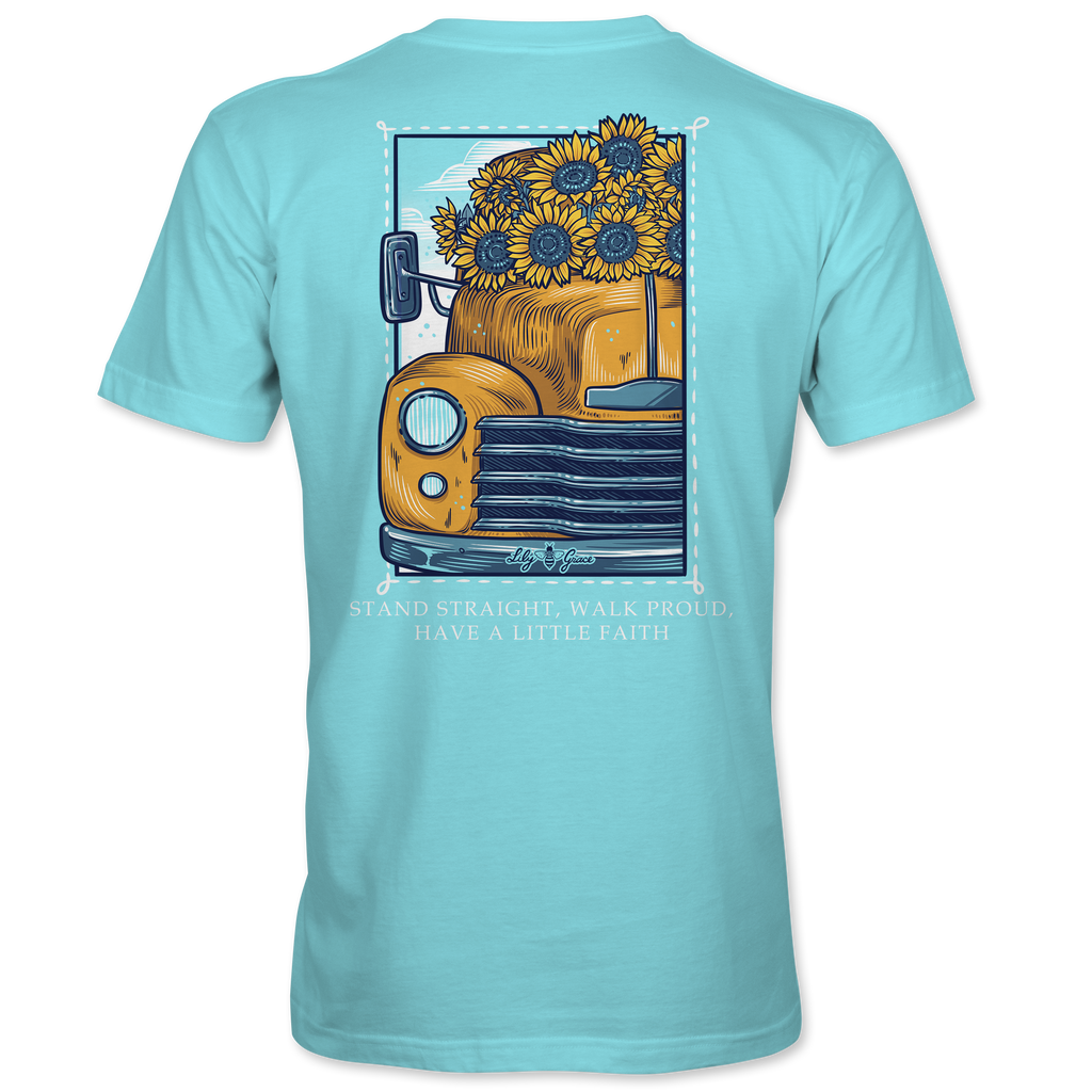 Sunflower Truck - 23138 - Aqua