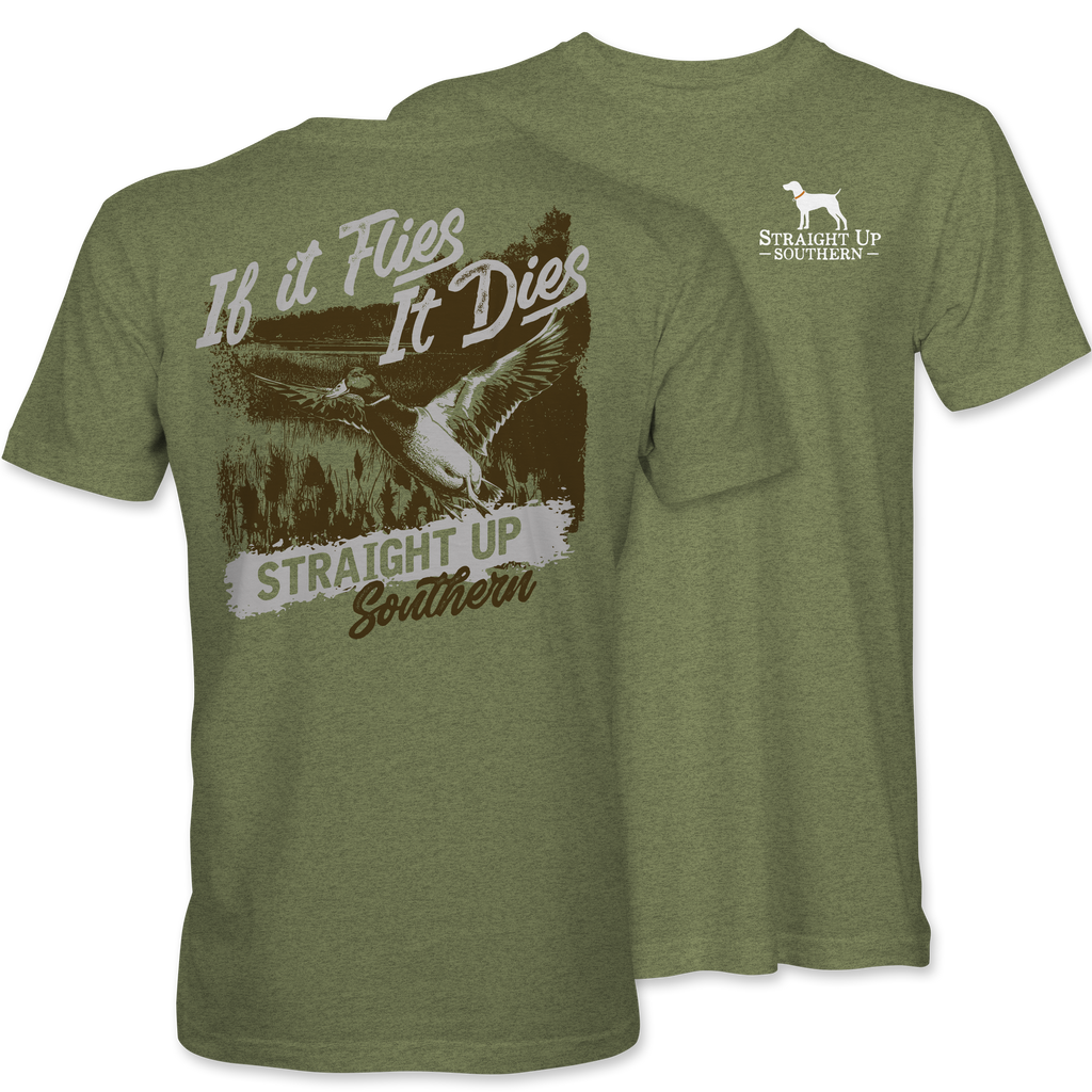 Flies It Dies - 23162 - Heather Military Green