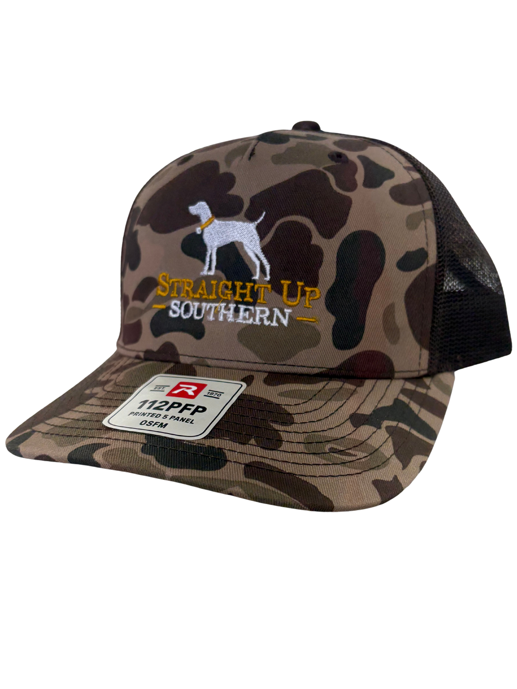 Dog Logo - Mesh Cap - Bark Camo - 23185