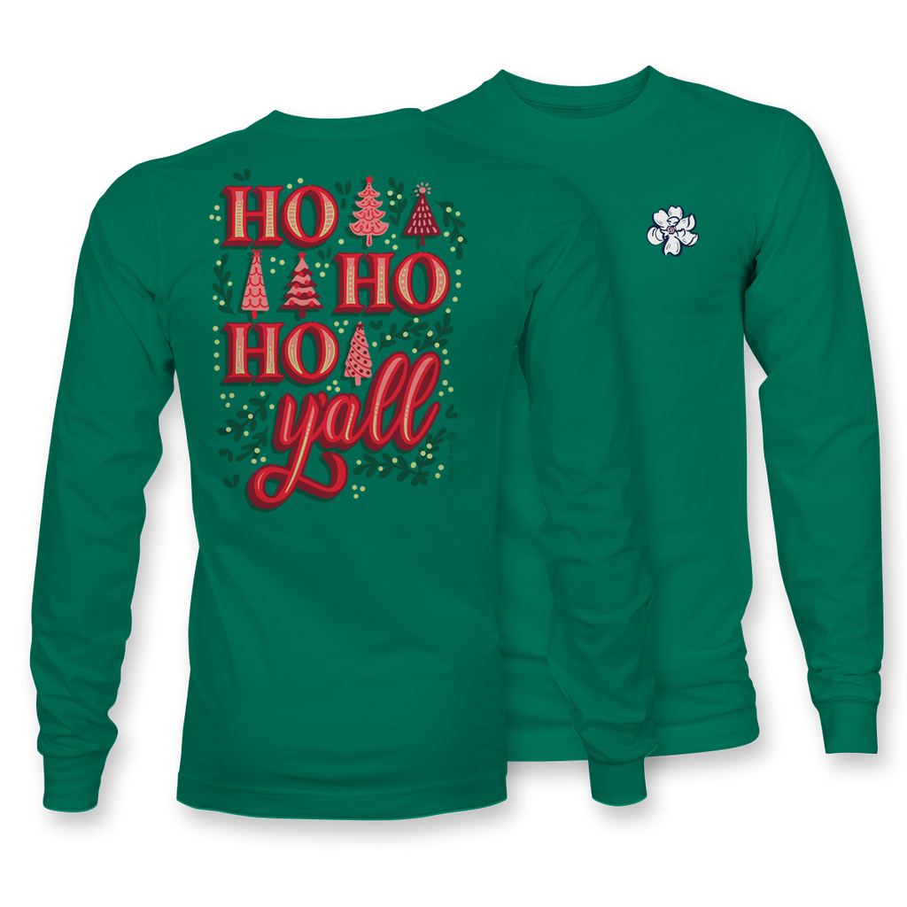 Ho Ho Ho Y'all - Long Sleeve - 21922