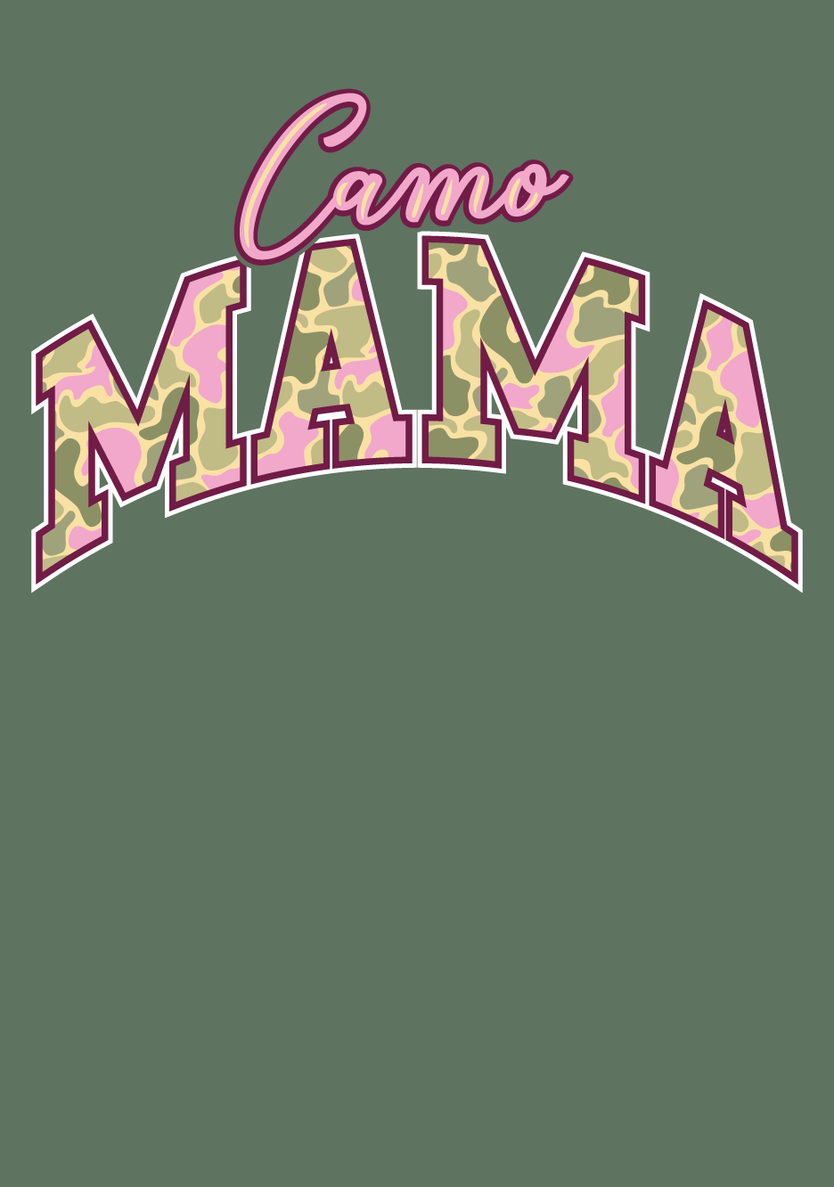 Camo Mama - LONG SLEEVE - 22405