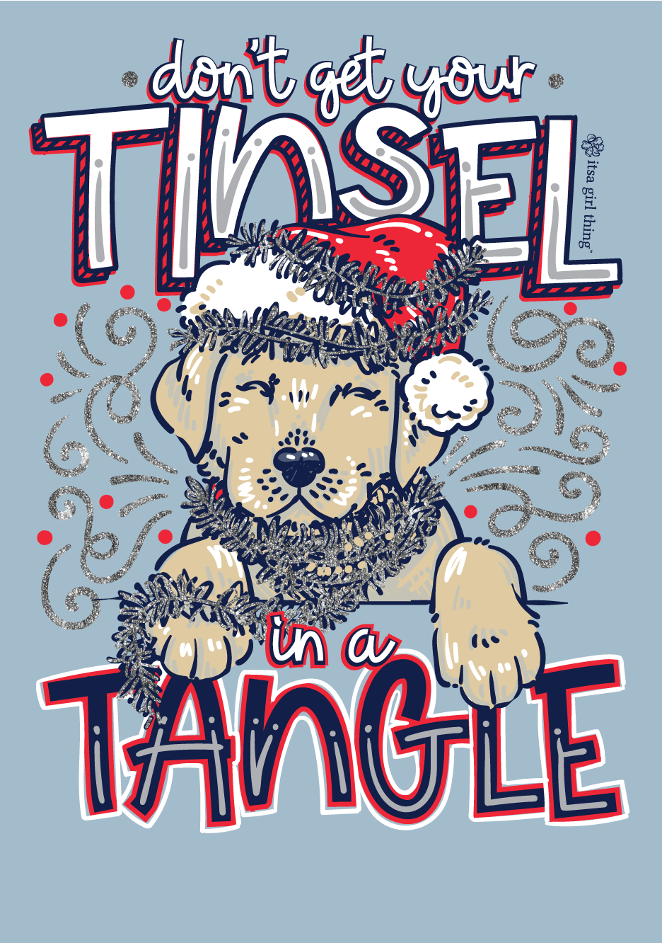 Tinsel Tangle - YOUTH LONG SLEEVE 22506