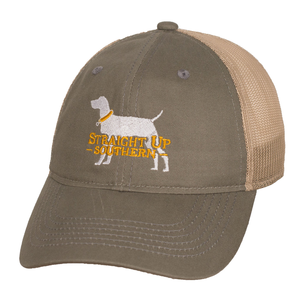 Dog Logo Alt Olive Hat - 17464